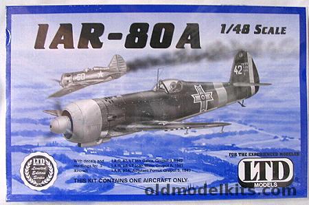 LTD 1/48 IAR-80A - Grupul 9 1942 / Grupul 8 1941 / Grupal 5 1943, 9804 plastic model kit